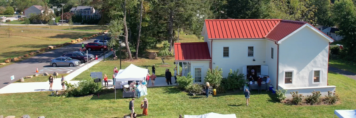 Drone photo of Jester Artspace